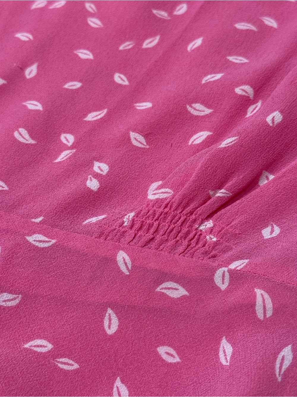 Vintage 90s 100% Silk Cottagecore, fairycore Maxi Dress- Size 6 - Picture 8 of 10